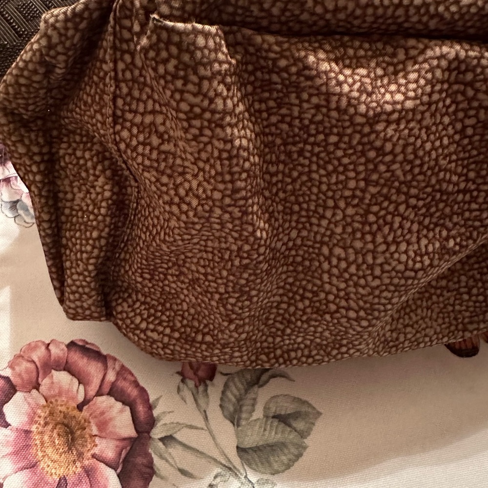 Compact Brown Backpack with Textured Finish - Picture 14 of 16